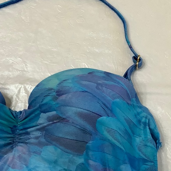 Lisa Blue WINGED ONES Sweetheart Bandeau 1pc - Celestial Blue (#18) - Picture 15 of 16